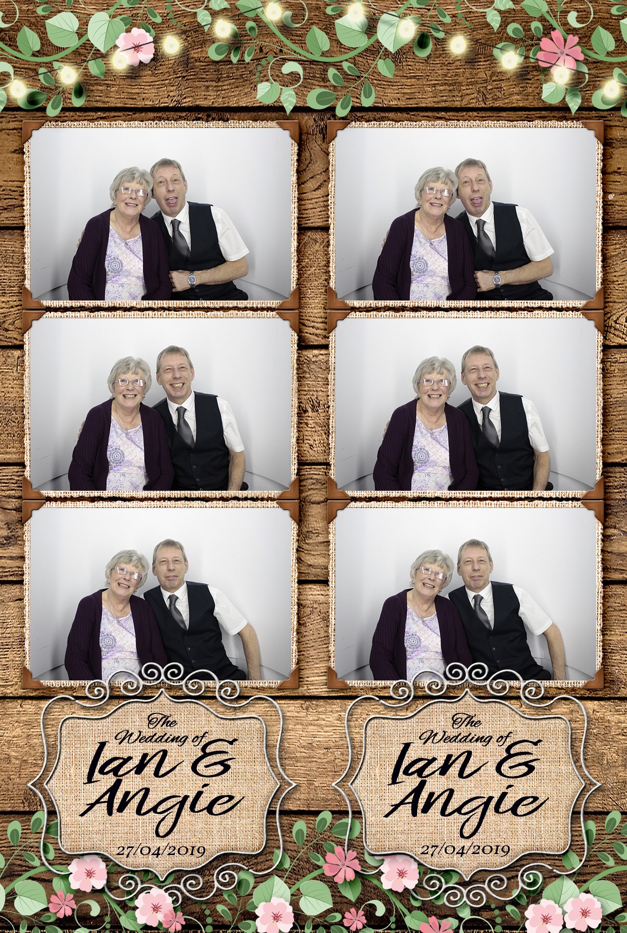 Ian & Angie’s wedding  | View more photos from the event at gallery.myphotoboothexperience.co.uk/u/MyPhotoBoothExperienceLtd/Ian-Angie’s-wedding